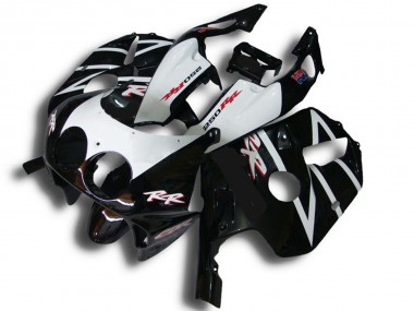 1990-1998 Schwarz Mit Floro Gelb CBR250RR Verkleidung