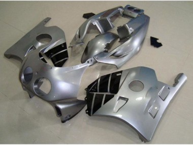 1990-1998 Silber & Schwarz CBR250RR Verkleidung