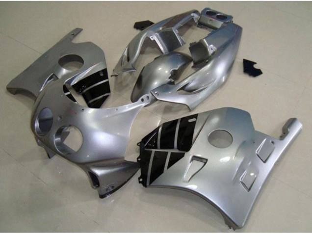 1990-1998 Silber & Schwarz CBR250RR Verkleidung 1990-1998 Silber & Schwarz CBR250RR Verkleidung