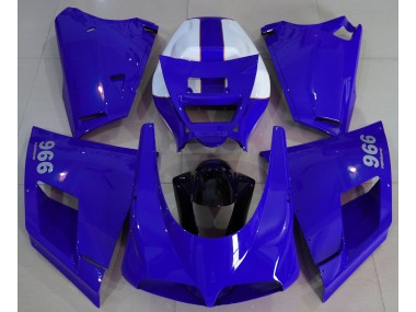 1993-2005 Glänzend Blau Ducati 996 748 916 998 Verkleidung