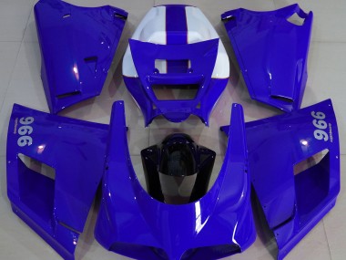 1993-2005 Glänzend Blau Ducati 996 748 916 998 Verkleidung