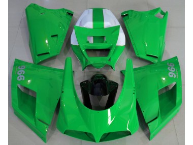 1993-2005 Glänzend Grün Ducati 996 748 916 998 Verkleidung