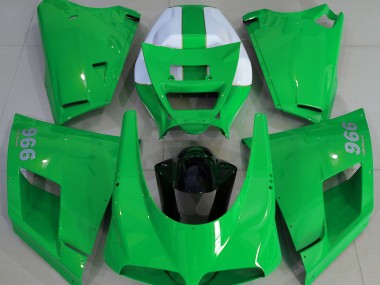 1993-2005 Glänzend Grün Ducati 996 748 916 998 Verkleidung