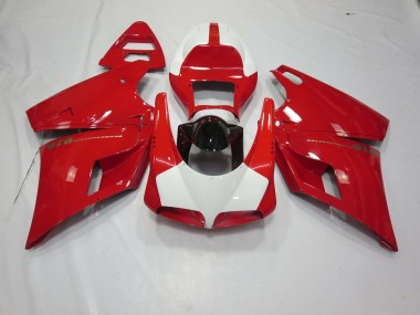 1993-2005 Rot & Weiß Ducati 996 748 916 998 Verkleidung