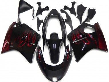 1996-2007 Tiefrot Flame CBR1100XX Verkleidung