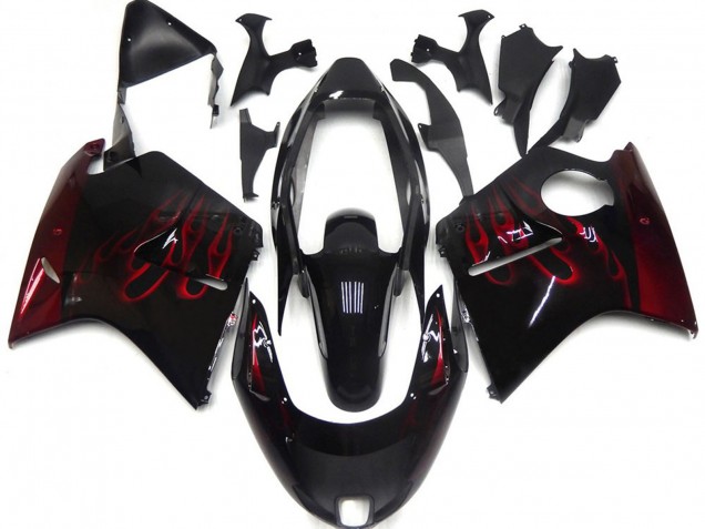 1996-2007 Tiefrot Flame CBR1100XX Verkleidung 1996-2007 Tiefrot Flame CBR1100XX Verkleidung