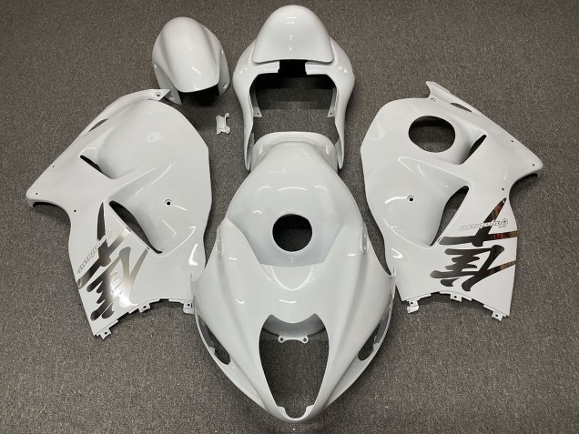 1997-2007 Glänzend Weißes Design GSXR 1300 Verkleidung