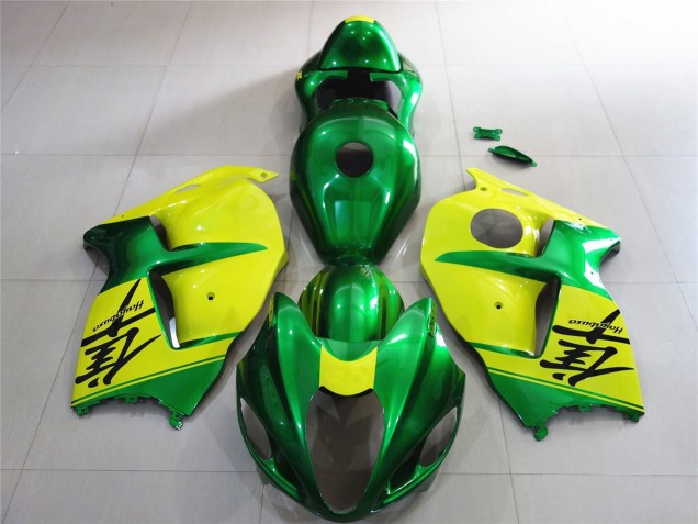 1997-2007 Grün & Gelb GSXR 1300 Verkleidung 1997-2007 Grün & Gelb GSXR 1300 Verkleidung