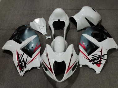 1997-2007 Weiß Hellblau & Rot GSXR 1300 Verkleidung