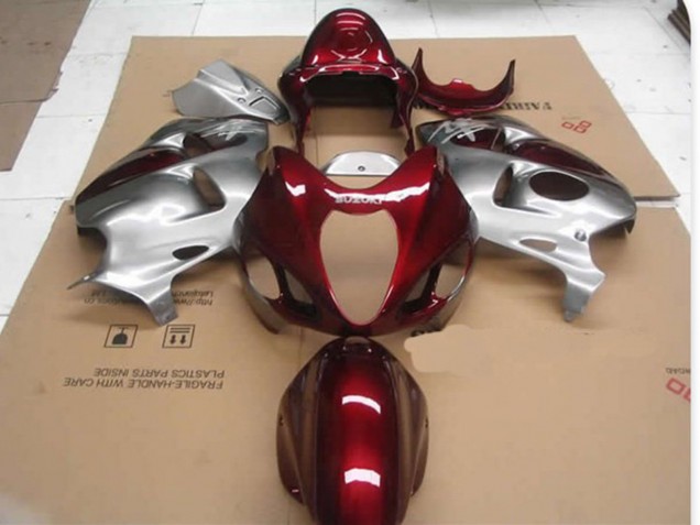 1997-2007 Rot D-Silber GSXR 1300 Verkleidung 1997-2007 Rot D-Silber GSXR 1300 Verkleidung