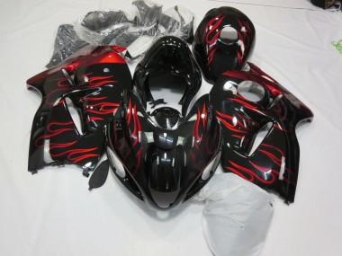 1997-2007 Rot Flamme GSXR 1300 Verkleidung