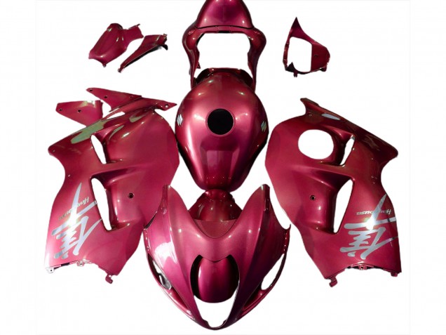 1997-2007 Rot Glänzend & Silbernes Logo GSXR 1300 Verkleidung 1997-2007 Rot Glänzend & Silbernes Logo GSXR 1300 Verkleidung