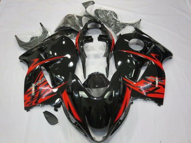 1997-2007 Rot & Schwarz GSXR 1300 Verkleidung