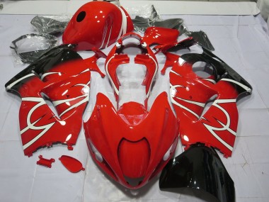 1997-2007 Schwarz & Weiß GSXR 1300 Verkleidung