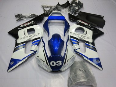 1998-2002 Blauweiß 03 R6 Verkleidung