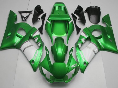 1998-2002 Grün-Weiß R6 Verkleidung