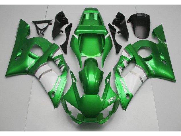 1998-2002 Grün-Weiß R6 Verkleidung 1998-2002 Grün-Weiß R6 Verkleidung