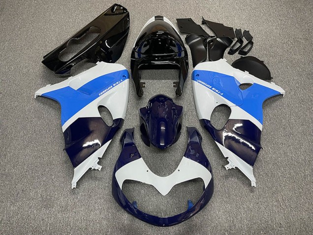 1998-2003 Glänzend Weiß & Blau TL1000R Verkleidung 1998-2003 Glänzend Weiß & Blau TL1000R Verkleidung