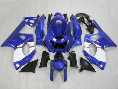 1998-2007 Glänzend Blau & Weiß YZF600 Verkleidung