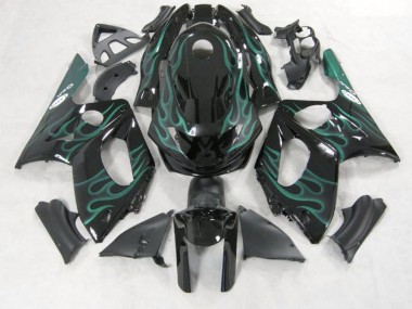 1998-2007 Smaragdgrün Flame YZF600 Verkleidung