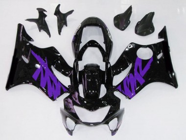 1999-2000 Schwarz Glänzend & Lila CBR600 F4 Verkleidung