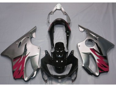1999-2000 Silber Glänzend & Rot CBR600 F4 Verkleidung