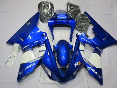 2000-2001 Blau & Weiß R1 Verkleidung