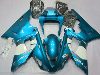 2000-2001 Hellblau & Weiß R1 Verkleidung