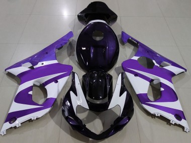 2000-2002 Dunkelviolett GSXR 1000 Verkleidung