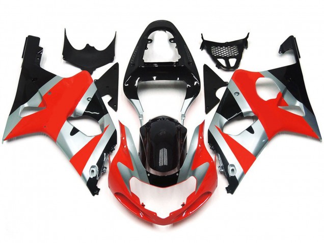 2000-2002 Rot Glänzend OEM-Stil-Kit GSXR 1000 Verkleidung 2000-2002 Rot Glänzend OEM-Stil-Kit GSXR 1000 Verkleidung