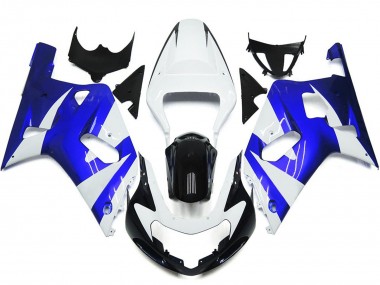 2001-2003 Leuchtend Blau & Weiß OEM Stil GSXR 600-750 Verkleidung