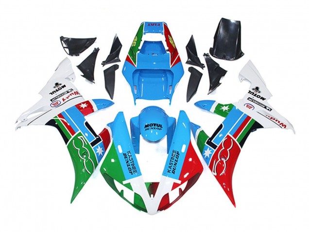 2002-2003 500 Hellblau R1 Verkleidung 2002-2003 500 Hellblau R1 Verkleidung