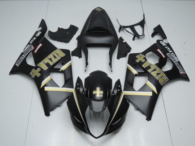 2003-2004 Matt Schwarz Rizla GSXR 1000 Verkleidung
