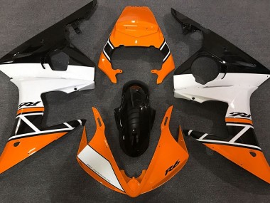 2003-2004 Orange Weiß & Schwarz R6 Verkleidung