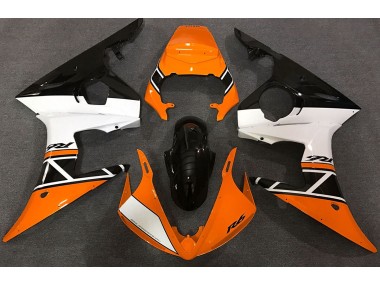 2003-2004 Orange Weiß & Schwarz R6 Verkleidung