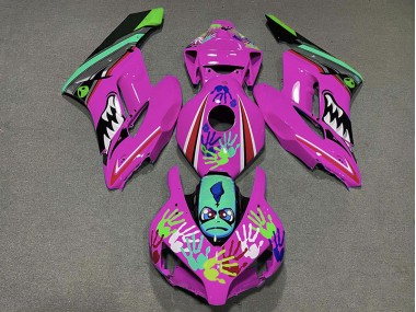 2004-2005 Rosa Hai CBR1000RR Verkleidung