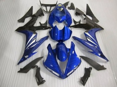 2004-2006 Blau Schwarz & Weiß Glanzstil R1 Verkleidung