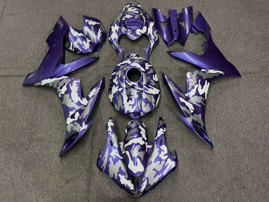2004-2006 Dunkelviolett Tarnung R1 Verkleidung