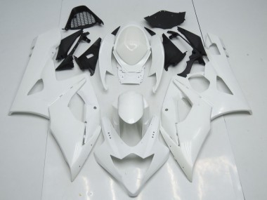 2005-2006 Glänzend Weiß GSXR 1000 Verkleidung
