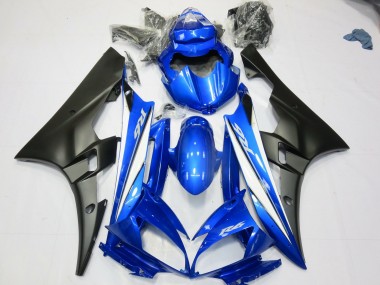 2006-2007 Blau Matt Schwarz R6 Verkleidung