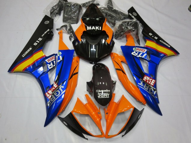 2006-2007 Blauorange R6 Verkleidung 2006-2007 Blauorange R6 Verkleidung