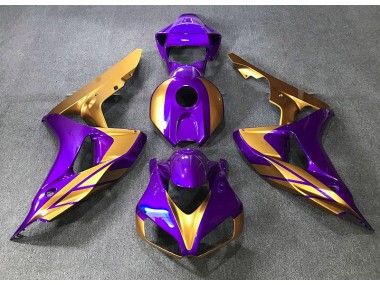 2006-2007 Lila-Gold CBR1000RR Verkleidung