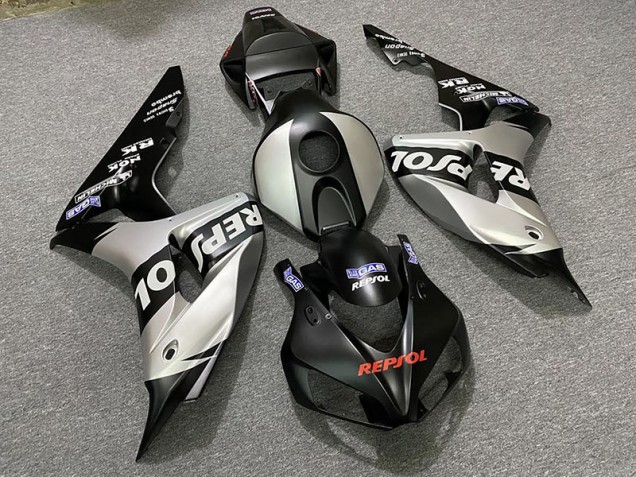 2006-2007 Matt Silber Repsol CBR1000RR Verkleidung 2006-2007 Matt Silber Repsol CBR1000RR Verkleidung