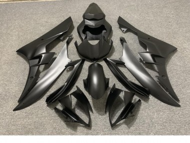 2006-2007 Vollmatt Schwarz R6 Verkleidung