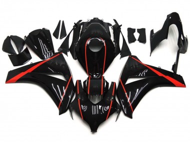 2008-2011 Rot Glänzend & Schwarz CBR1000RR Verkleidung