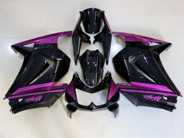 2008-2012 Schwarz Glänzend & Lila Ninja 250 Verkleidung