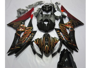 2008-2016 Benutzerdefiniertes Flame R6 Verkleidung