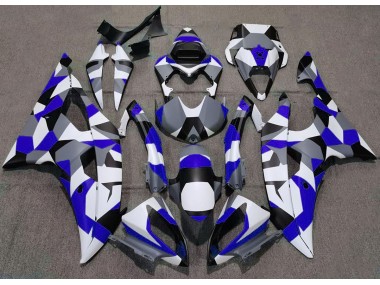 2008-2016 Blau Camo Uni R6 Verkleidung