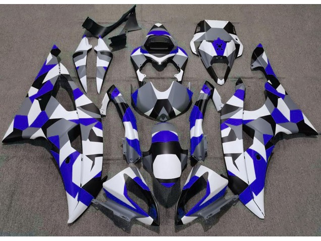 2008-2016 Blau Camo Uni R6 Verkleidung 2008-2016 Blau Camo Uni R6 Verkleidung