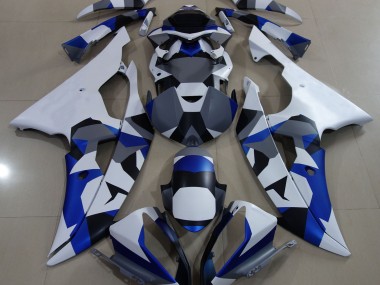 2008-2016 Blauer Schnee Camo R6 Verkleidung